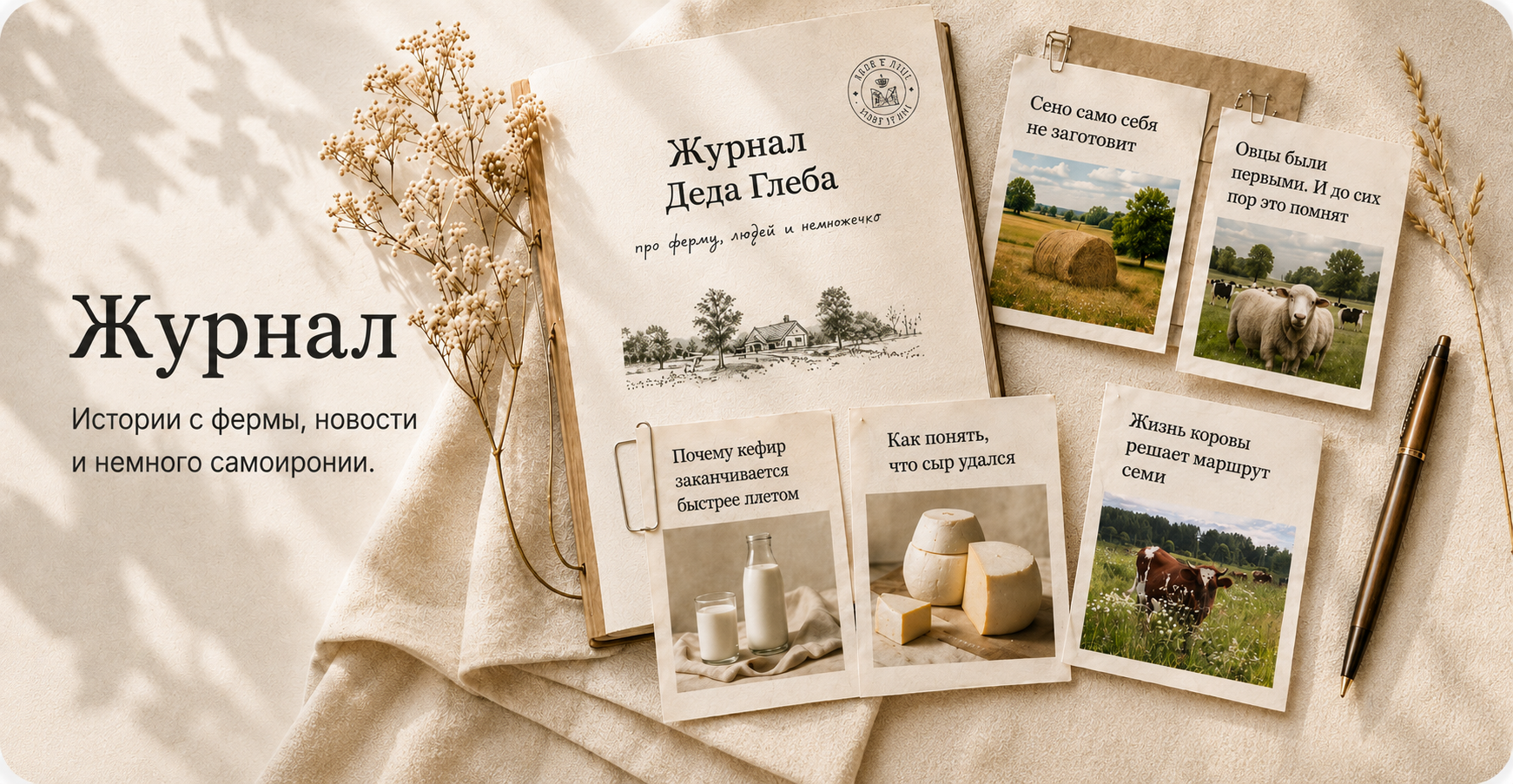 Журнал Деда Глеба — истории с фермы, новости и немного самоиронии